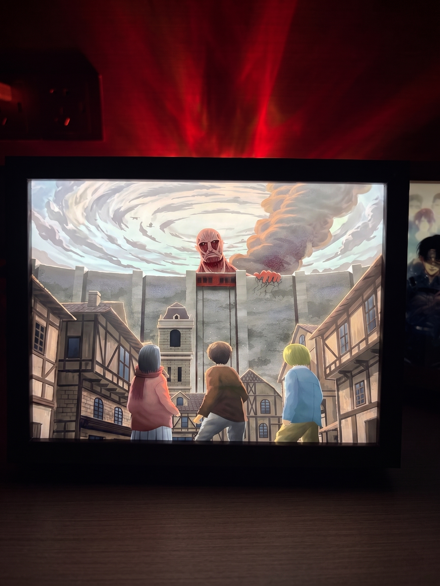 Attack on Titan Anime Light Box Series – LED Light Painting Frames & Wall Art