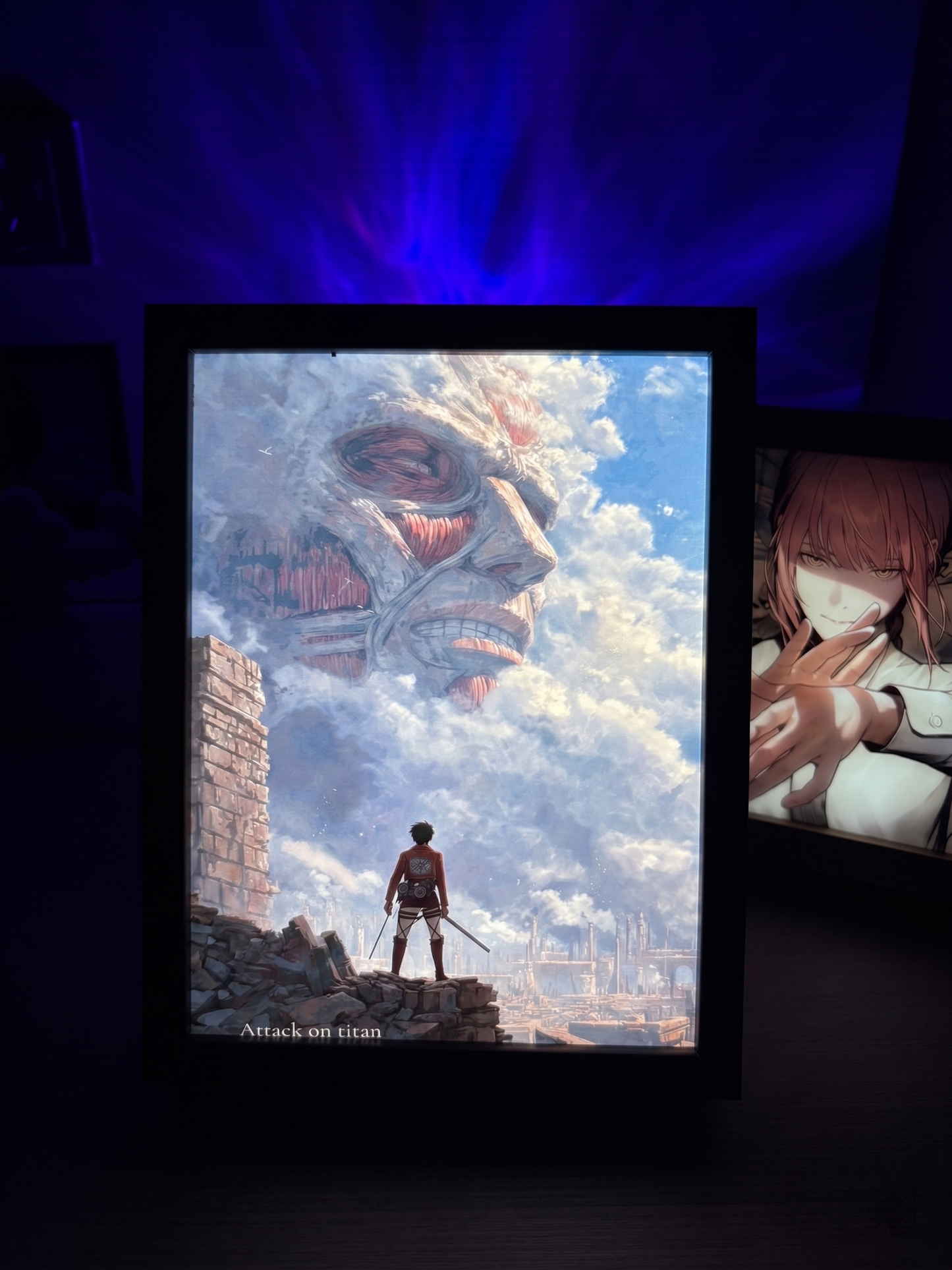 Attack on Titan Anime Light Box Series – LED Light Painting Frames & Wall Art
