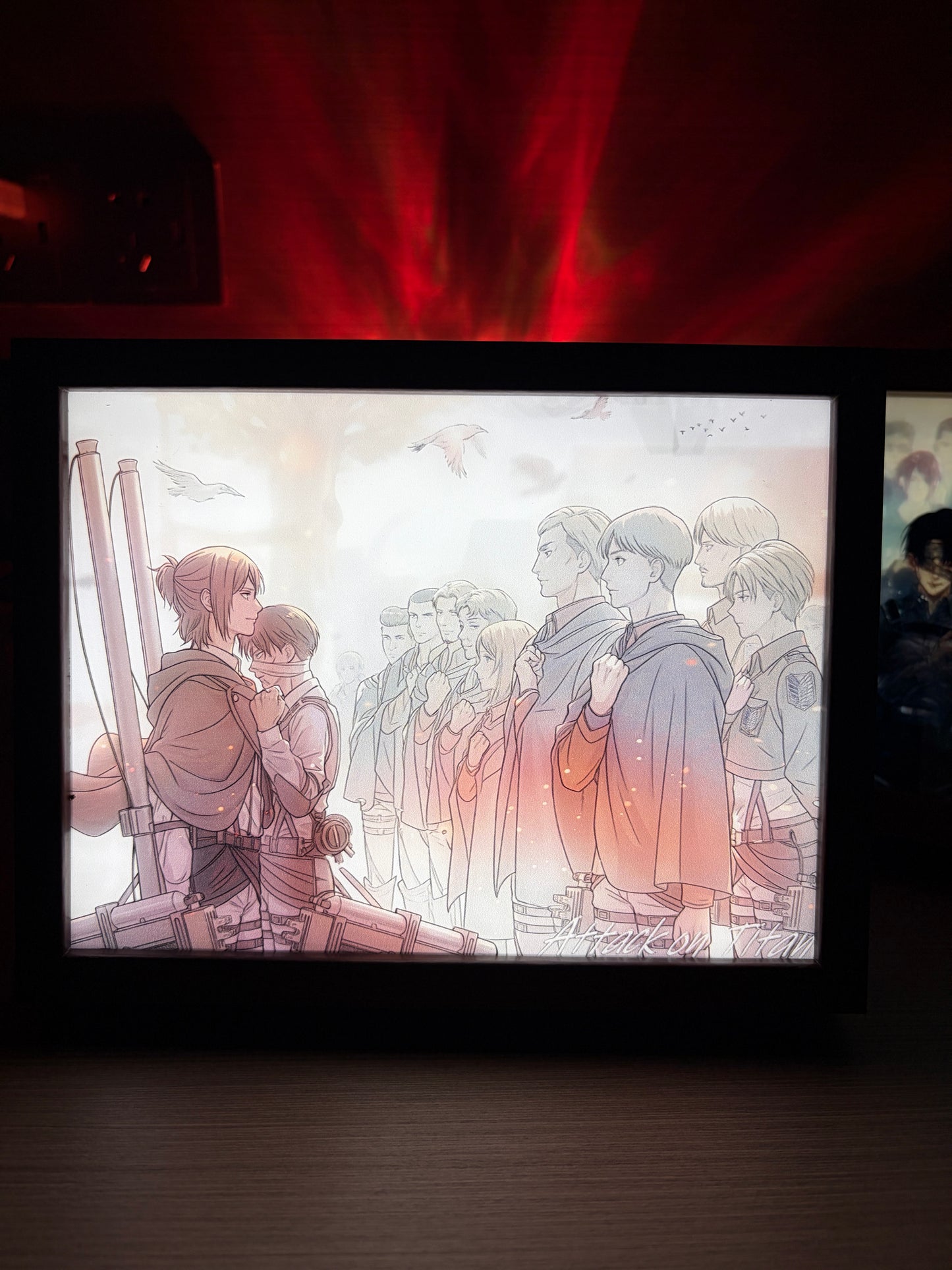 Attack on Titan Anime Light Box Series – LED Light Painting Frames & Wall Art